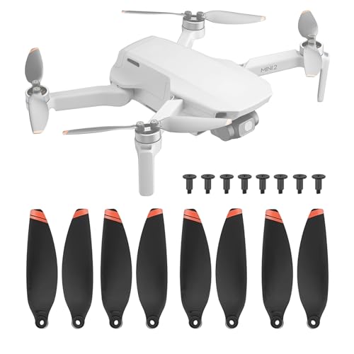 8Pcs Mini 2 Propellers for DJI Mini 2 & Mini 2 SE Mini 4K Drone Replacement Spare Parts Accessories Low-Noise Quick-Release Blades Props
