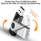 8GB Flash Drive 10 Pack Bulk USB Flash Drives, USB2.0 Thumb Drive USB Stick for Data Storage Backup, Jump Drive Pen Drive Zip Drive Memory Stick with Indicator, USB Storage Flash Drive Swivel Design