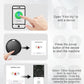 Smart Tracker Tag Item Finder 4Pack, Compatible with Apple Find My APP (iOS Only), IP67 Waterproof, Replaceable Battery, Suitable for Luggage, Bags, Wallets, Backpacks, Keys (weTag mini)