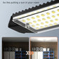 Adiding LED Garage Light 2-Pack, 20,000LM Super Bright, 6+1 Deformable Panels, Screw-In E26 Base for Workshop, Basement, Attic, Warehouse, Utility