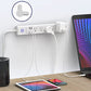 Power Strip 10Ft - Surge Protector with USB, AUOPLUS 6 Outlet and 4 USB Charger, 10Ft Long Extension Cord Flat Plug(1250W/10A/2100J), Wall Mountable Overload Protection for Computer Home Office Dorm