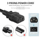 10FT 3-Prong AC Power Cord for ION Speakers & Monster Rockin Roller – Replacement Cable for Block Rocker, Tailgater, Pathfinder & Total PA Series