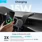 Anker Nano Magnetic Wireless Car Charger, 360° Adjustable Mount Car Charger with Detachable Pad, 15W Qi2 Certified with Alloy Bracket, Fast Charging for iPhone 17/16/15/14/13 Series (Adapter Included)