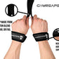 Gymreapers Lifting Wrist Straps for Weightlifting, Bodybuilding, Powerlifting, Strength Training, & Deadlifts - Padded Neoprene with 18 inch Cotton