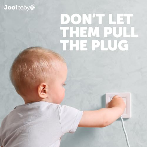 Outlet Cover Box for Child Safety (2 Pack) Duplex & Decorator Electrical Outlet Plates, Concealed Access Buttons, and Spacious Compartment - Jool Baby