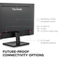 ViewSonic 32 Inch FHD 1080p IPS Computer Monitor, 75Hz Frameless Desktop Monitor with Built-in Speakers, Flicker-Free, Front Controls, HDMI and VGA for Home Office Productivity