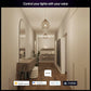 Philips Hue Essential Smart LED A19 Bulb, White and Color Ambiance, E26 Base, 8.8W, 2200K-6500K, 800 Lumens, Dimmable, Works with Alexa, Google, and Apple Home, 4-Pack
