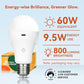 Neporal MagicGlow Rechargeable Light Bulbs with Remote, 3 Colors Shift + Stepless Dimmable Battery Powered LED Bulbs, USB Rechargeable, A19 Emergency LED Light Bulbs, 15W, Up to 24 Hours