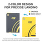 CQT Drone Landing Pad Universal Waterproof Weighted Portable Fast-Foldable Helipad Launch for DJI Avata 360 Mavic 3 4 Pro/Mini 2 SE/Air 2 2S/Mini 3 4 5 Pro/Mavic 2/Holy Stone/FPV/Avata 2/RC Quadcopters Accessories (55CM Yellow+Dark Gray)