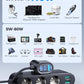 [2026 Upgraded] 7 in 1 Cigarette Lighter Adapter, JOYROOM 179W Car Charger Adapter with PD30W Charge(3.3FT Cable), 24V/ 12V Cigarette Lighter Splitter with Independent Switches & LED Voltage Display