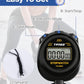 TPNEG Simple Stopwatch Timer - Easy to Use, Set Up, Read, and Carry - Large Display - On/Off, AAA Battery - Ideal for Coaches, Track and Field, Soccer Referees, Sports, Classroom