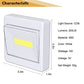 TBTeek Closet Light, Super Bright, Battery Operated, Stick Anywhere, 200 LM Cob Led Lamp, Light Switch Nightlight, Tap Lights for Closet, Shed, Attic, Emergency (4 Pack)