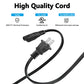 10ft Sewing Machine Power Cord Replacement – Compatible with Singer, Brother, Baby Lock, Viking, Pfaff & White – Durable AC Power Cable