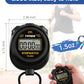 TPNEG Simple Stopwatch Timer - Easy to Use, Set Up, Read, and Carry - Large Display - On/Off, AAA Battery - Ideal for Coaches, Track and Field, Soccer Referees, Sports, Classroom
