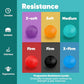 Stress Balls for Adults (6 Pack), Stress Ball, Hand Strengthening Devices, Hand Exercisers for Strength, Exercise Squeeze Squishy Wrist Ball, Physical Therapy Exerciser, Grip Strength Trainer