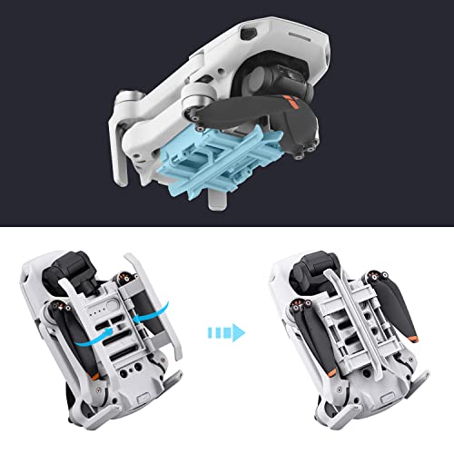 HeiyRC Landing Gear Extensions for DJI Mini 4K/Mini 2/Mini SE/Mavic Mini for Specta Drone Foldable Height Extended Leg Accessory