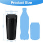 Car Trash Can Bin with Lid, 2 Packs Mini Leakproof Garbage Can for Vehicle, Cup Holder Trash Can, Small Trash Bin for Cars, Home, Bedroom, Office(Black)