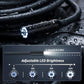Endoscope Camera with Light, Inspection Borescope Camera with 4.3" IPS Screen, 1920P HD with 8 LED Lights, 16.5FT Semi-Rigid Cord Bore Scope, IP67 Waterproof Endoscope for Sewer, Tools(Orange)