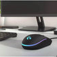 Logitech G203 Wired Gaming Mouse, 8,000 DPI, Rainbow Optical Effect LIGHTSYNC RGB, 6 Programmable Buttons, On-Board Memory, Screen Mapping, PC/Mac Computer and Laptop Compatible - Black