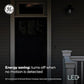 GE LED+ Motion Sensor LED Light Bulbs, 15W, PAR38 Outdoor Security Floodlight, Warm White (2 Pack)