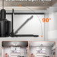 Adiding LED Garage Light 2-Pack, 20,000LM Super Bright, 6+1 Deformable Panels, Screw-In E26 Base for Workshop, Basement, Attic, Warehouse, Utility