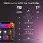 PHILIPS Hue Smart Dimmer Switch with Remote, White, 1 Pack, Turns Hue Lights On, Off, Dims or Brightens, Smart Home Control, Requires Bridge, Easy, No-Wire Installation