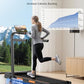 16% Incline Walking Pad Treadmills for Home Small, 4-in-1 Under Desk Treadmill with Handles, Foldable Treadmill with 2.5 HP Quiet Brushless, 330 LBS Capacity