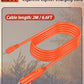 YEZriler 14AWG Car Charging Cable for Jackery Portable Power Station Explorer 3000 2000 1500 1000 880 550 500 300 290 240 160 Jackery Accessories Cigarette Lighter Charger DC Adapter Cord 2M - Orange