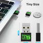 USB WiFi 6 Adapter for PC Desktop & Laptop, 900Mbps Dual Band 2.4/5GHz with Bluetooth 5.3, Nano Size Plug & Play, Windows 11/10 Driver-Free, Reconnect 7 Devices Simultaneously