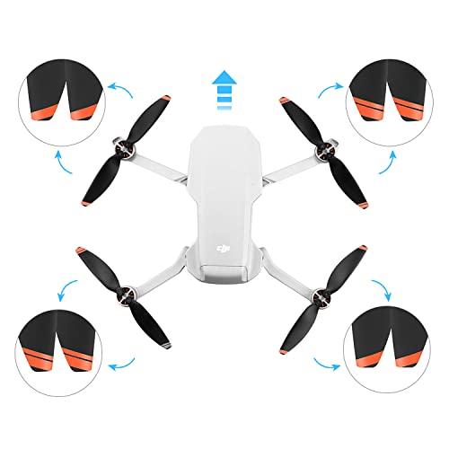 HeiyRC 16PCS Mini 4k / 2 Propeller for DJI Mavic Mini 2 SE Drone 4726 Replacement Props Blade Helices Screw Accessory