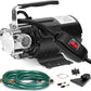 Water Transfer Pump, 115V 1/10HP Electric Utility Pump with On/Off Switch 2 * 6 ft Water Hoses Kit for Removing Water from Garden Pools Aquariums Hot Tub Draining 1/8’’ Low Suction for Rain Barrel