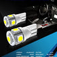 Marsauto 194 LED Bulb 6000K White 168 T10 2825 W5W 5SMD Replacement Bulbs for Car Dome Map Door Courtesy Side Marker Reading Glove Box License Plate Lights (Pack of 10)(Clear Lens Side Marker)