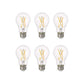 Ledvance Sylvania Led Truwave Natural Series Light Bulb, 60W Equivalent, Efficient 8W A19, Medium Base, Dimmable, 800 Lumens, 2700K, Soft White, Clear - 6 Pack (40806)