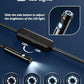 Endoscope Camera with Light, Dual-Lens 1920P HD Borescope with 8 Adjustable LED Lights, IP67 Waterproof Boroscope Inspection Tools, 16.4ft Semi-Rigid Snake Camera for iOS & Android