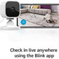 Blink Mini - Compact indoor plug-in smart security camera, 1080p HD video, night vision, motion detection, two-way audio, easy set up, Works with Alexa – 1 camera (White)