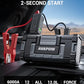 AVAPOW 6000A Car Battery Jump Starter Portable (12V DC Output for All Gas or up to 12L Diesel), Jump Box for Car Battery with USB3.0 Power Bank, Jump Pack with SOS Bright Light