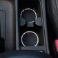 Car Cup Holder Coasters, Bling Cup Holder Insert Coaster Car Interior Accessories-2.75 inch Silicone Anti Slip Crystal Rhinestone Car Coaster-Universal (Pack of 2)