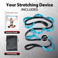 Acozycoo Stretching Strap with 10 Loops-Yoga Strap for Physical Therapy,Home Workout,Pilate & Flexibility Training,Non Elastic Exercise Stretch Band for Hamstring,Leg Stretcher Belt,Flexibility Fascia