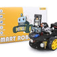 ELEGOO UNO R3 Smart Robot Car Kit V4 for Arduino Robotics for Kids Ages 8-12 12-16 STEM Science Kits Coding Gifts for 8 9 10 11 12 13 14 15 16 Year Old Boys Girls Teens Cool Engineering Building Toys