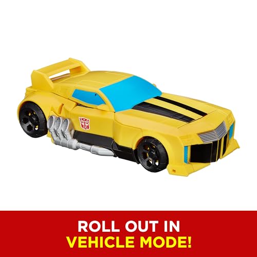 Transformers Toys Heroic Bumblebee Action Figure - Timeless Large-Scale Figure, Changes into Yellow Toy Car, 11" ( Exclusive)