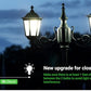 4-Pack Dusk to Dawn LED Bulbs – 10W 5000K Daylight, A19 E26 Outdoor Sensor