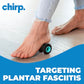 Chirp Wheel XR Foot Massage Roller - Targeted Massage for Plantar Fasciitis and Foot Fatigue, Arch Pain Relief, and Muscle Recovery | High Density Foam Exercise Equipment, 500lbs Capacity, 2" Mint