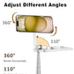 TONEOF 68" Magnetic Selfie Stick Tripod with Aluminum Strong Magnetic Holder for Magsafe, 360° Rotatable Travel Phone Tripod Stand with Metal Ring & Rechargeable Remote for iPhone/Android(Beige Gray)