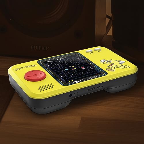 My Arcade Pac-Man Pocket Player Pro: 2.75" Color Display, Retro Gaming Consoles, Arcade Classics, Family Game Night, Retro Mini