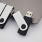 Aiibe 5 Pack 64GB USB Flash Drive 64 GB Flash Drives Thumb Drive Swivel USB Stick USB 2.0 Pen Drive (64G, 5 Mixed Colors: Black Red Yellow White Purple)