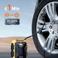 AstroAI Tire Inflator Air Compressor 12V DC Portable Air Compressor Car Accessories Auto Tire Pump 100PSI with LED Light Digital Air Pump for Car Tires Bicycles Other Inflatables