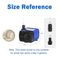 AQUANEAT Small Fountain Pump, 80 GPH Mini Submersible Water Pump with 3.3 ft Tubing, for Aquarium Fish Tank, Pet Water Fountain, Hydroponics, Pond Waterfall Filter Pump