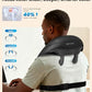 COMFIER Cordless Neck Massager with Heat, 4D Kneading Shiatsu Neck and Shoulder Massager Deep Tissue, Hands-Free Straps, FSA Eligible HSA, Valentine’s Day Gifts for Her Him