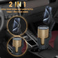 Phone Holders for Your Car, 2 in 1 Universal Cup Holder Expander Adjustable Base with Phone Mount, Long Arm with 360°Rotation Cup Holder Phones Mount for Car Compatible with All Smartphones