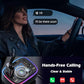 LIHAN FM Transmitter for Car Bluetooth Adapter 5.4,48W PD+QC Fast Charging,Hands-Free Calling,Streams Spotify/Navigation/Music via Car Radio,Wireless Upgrade Non-Bluetooth Cars,USB-C,USB/TF,12V/24V